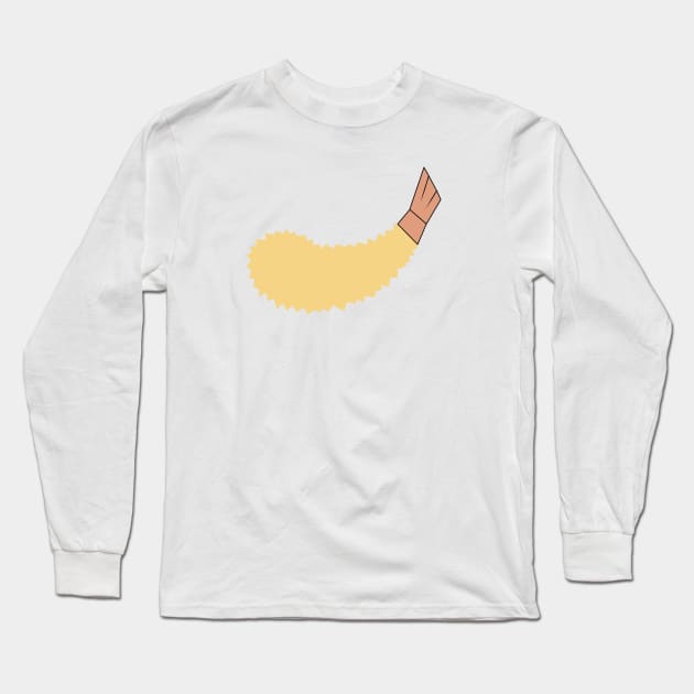 A Place Further Than The Universe Hinata's Ebi Tempura Long Sleeve T-Shirt by aniwear